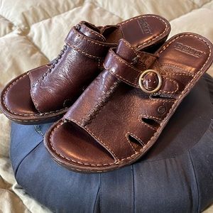 Original Born leather platform sandals